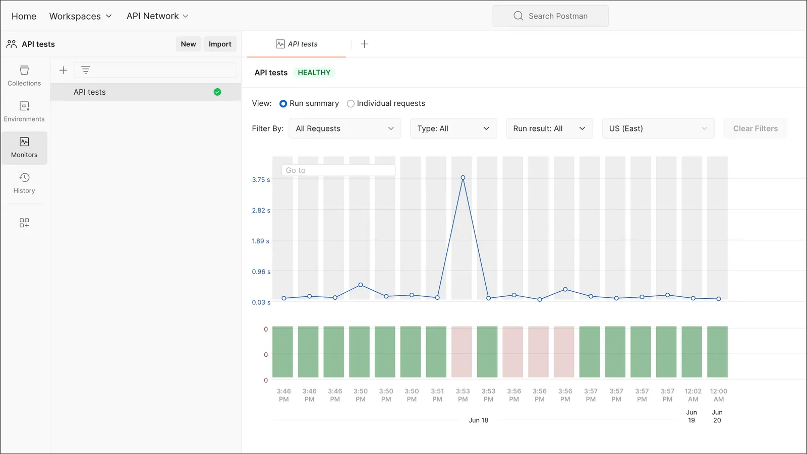View monitor in tab