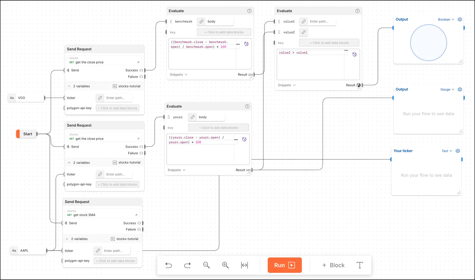 Dashboard flow - step 4