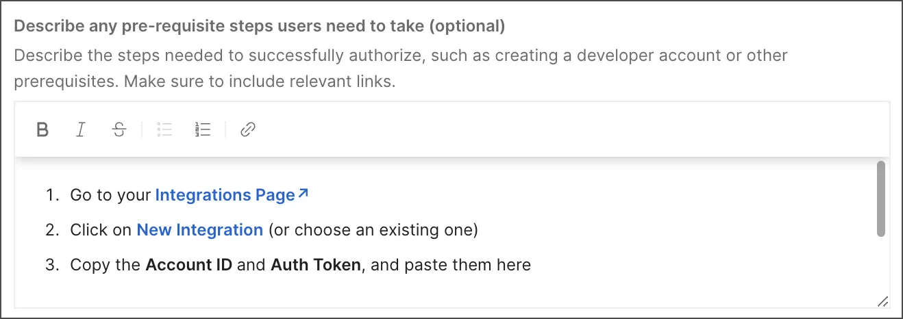 Describe steps for users to take
