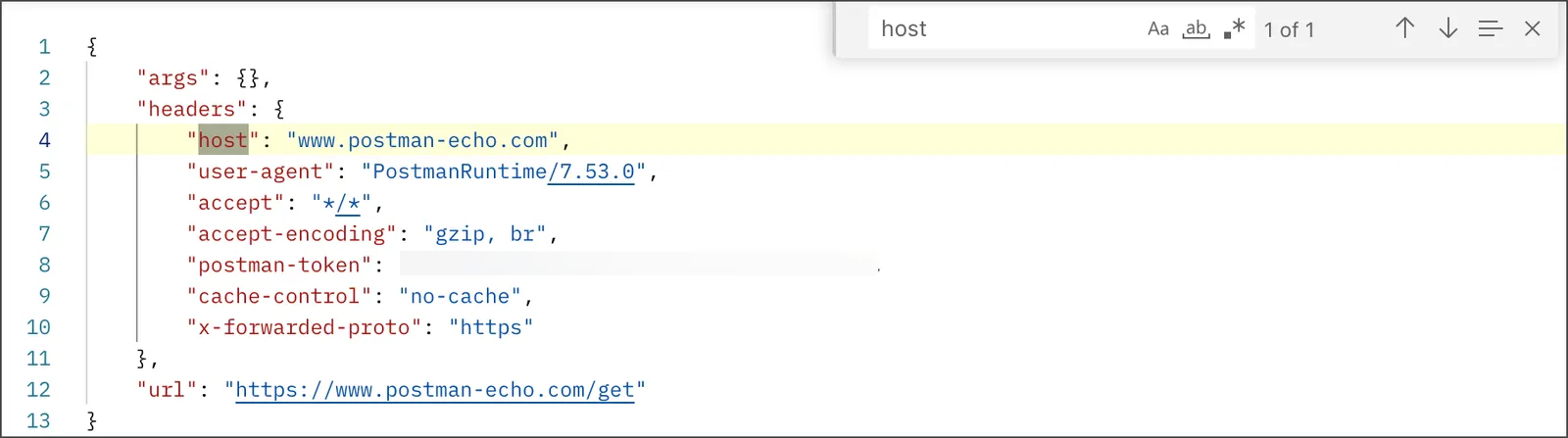 Response search