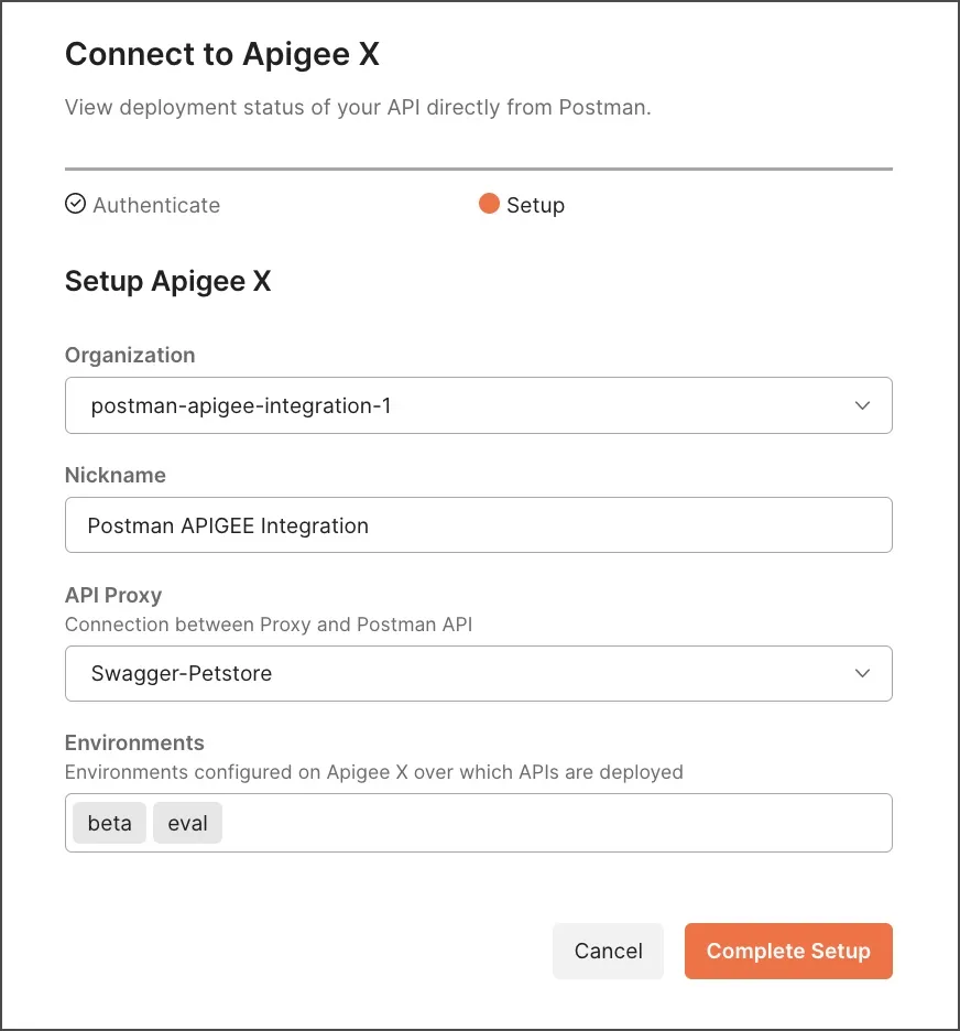 Apigee X setup
