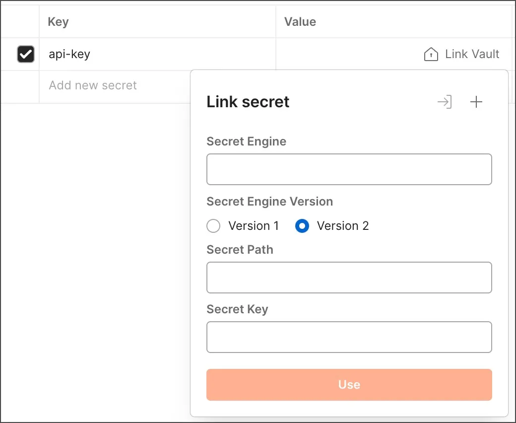 Link HashiCorp value