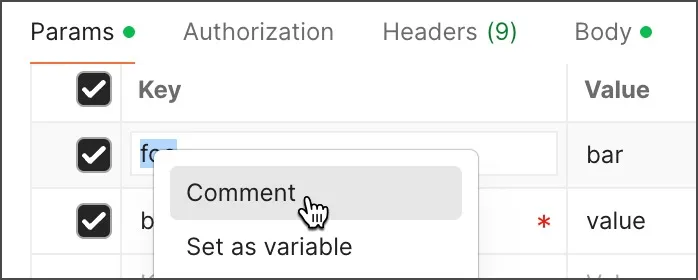 Adding an inline comment