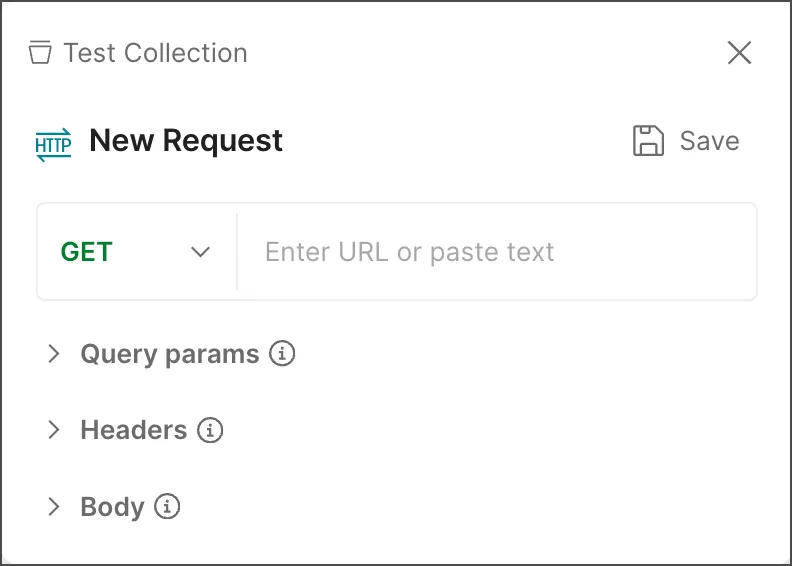 Postman Flows request editor