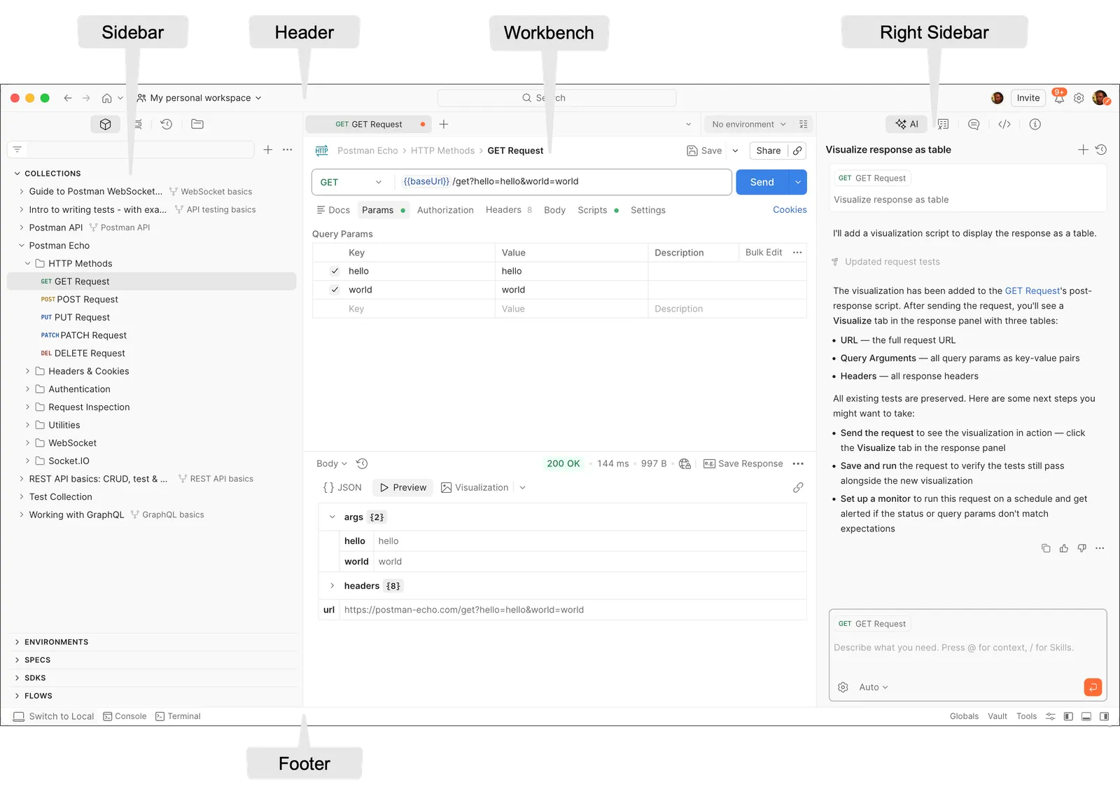 Postman app