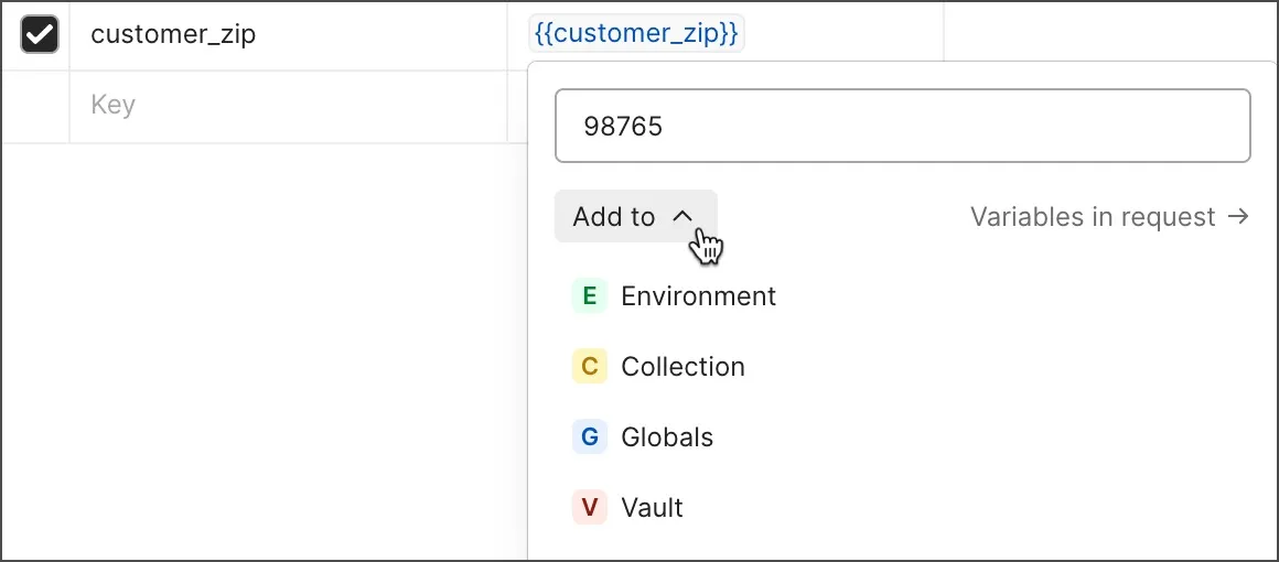 Add unresolved variable to a scope