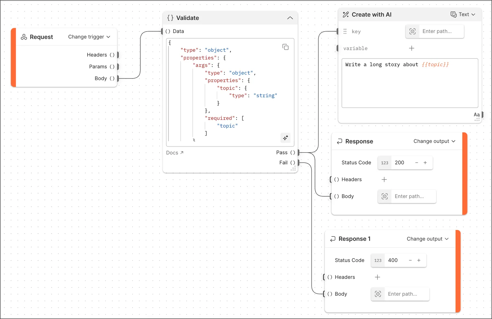 Async action